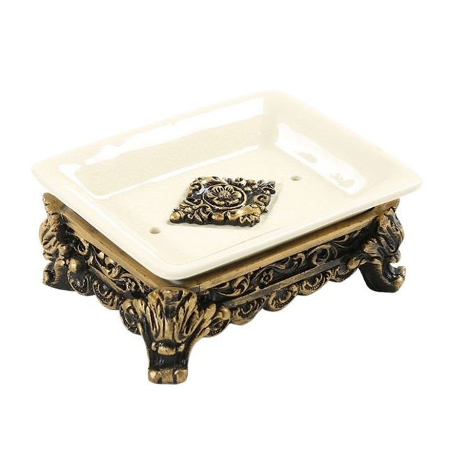 Jabonera de resina estilo vintage decorativa