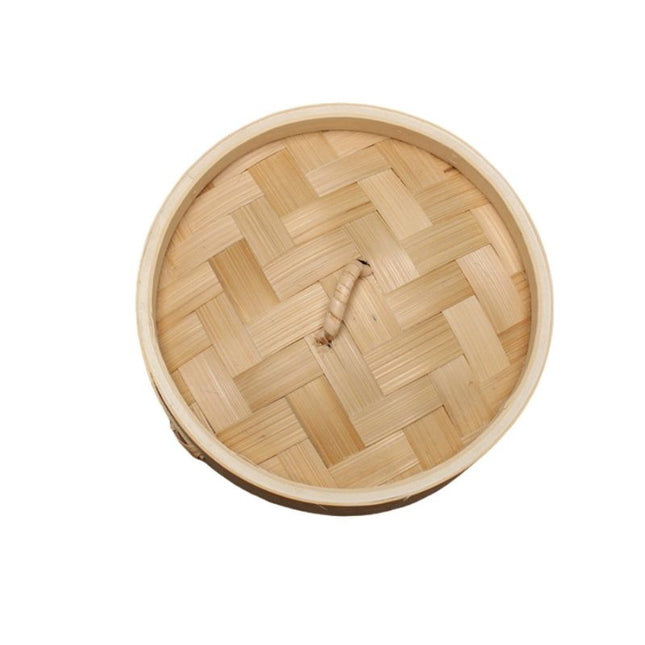 Jabonera de bambú artesanal con tapa