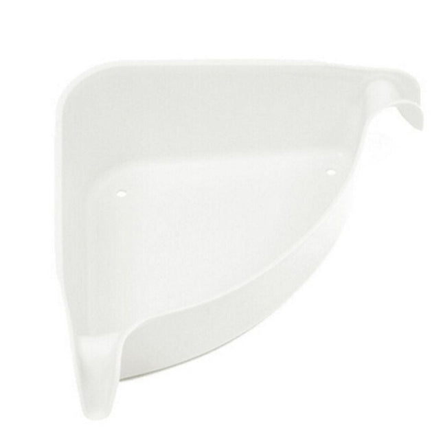 Estante esquinero de plástico para ducha