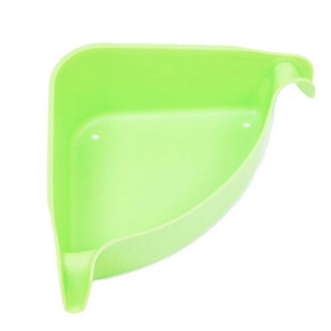 Estante esquinero de plástico para ducha