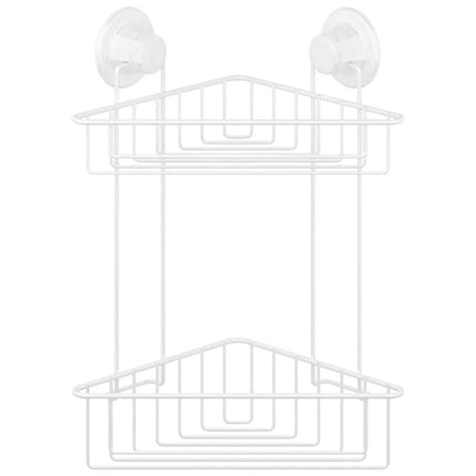 Organizador esquinero de ducha doble ventosa