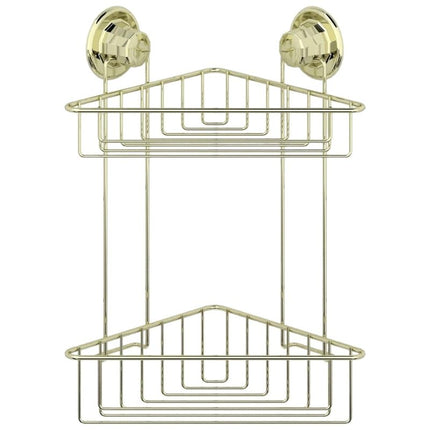 Organizador esquinero de ducha doble ventosa