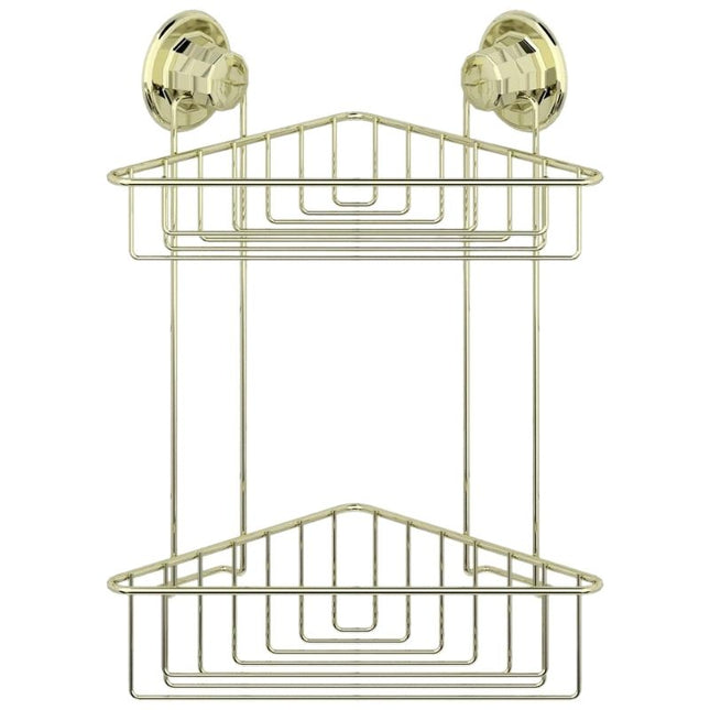 Organizador esquinero de ducha doble ventosa