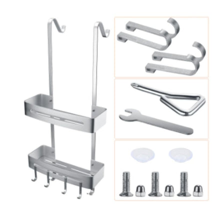 Estantería de ducha para colgar mampara