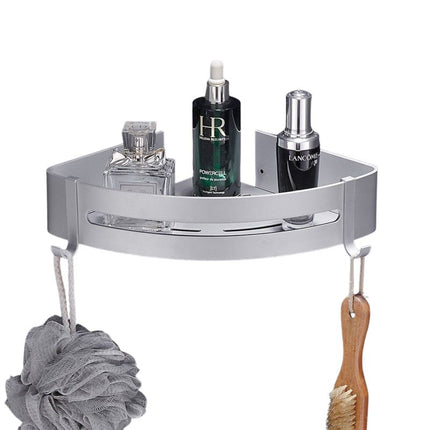 Estantería de ducha esquinera de aluminio